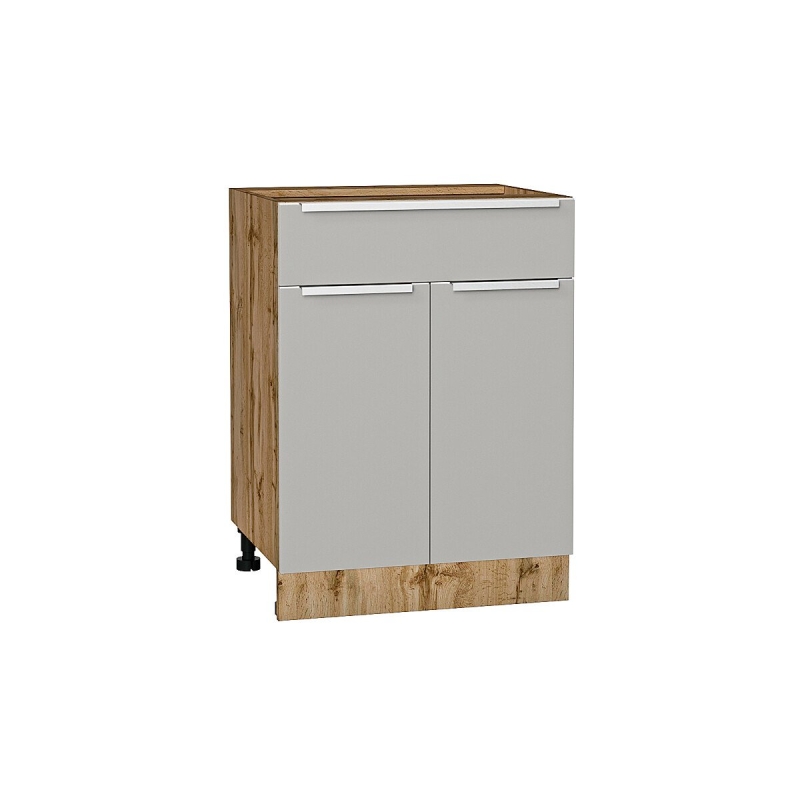 Шкаф нижний с 2-мя дверцами и ящиком Фьюжн