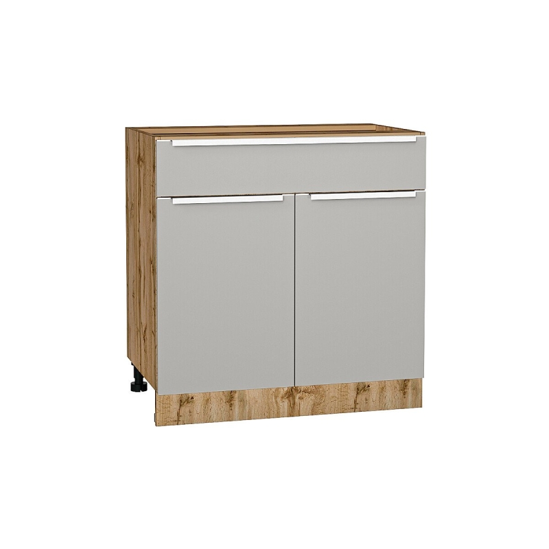 Шкаф нижний с 2-мя дверцами и ящиком Фьюжн