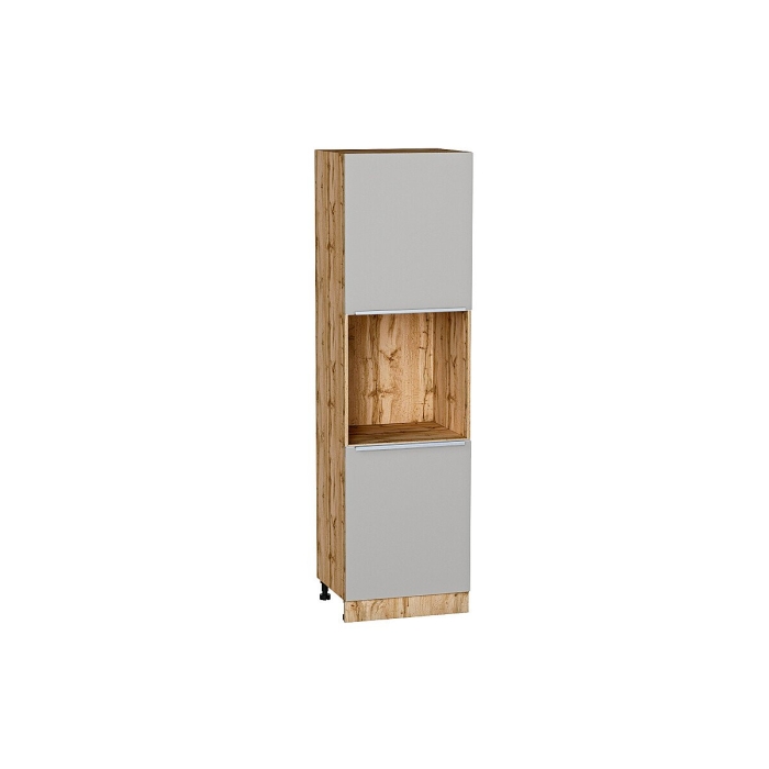 Шкаф пенал с 2-мя дверцами под технику Фьюжн