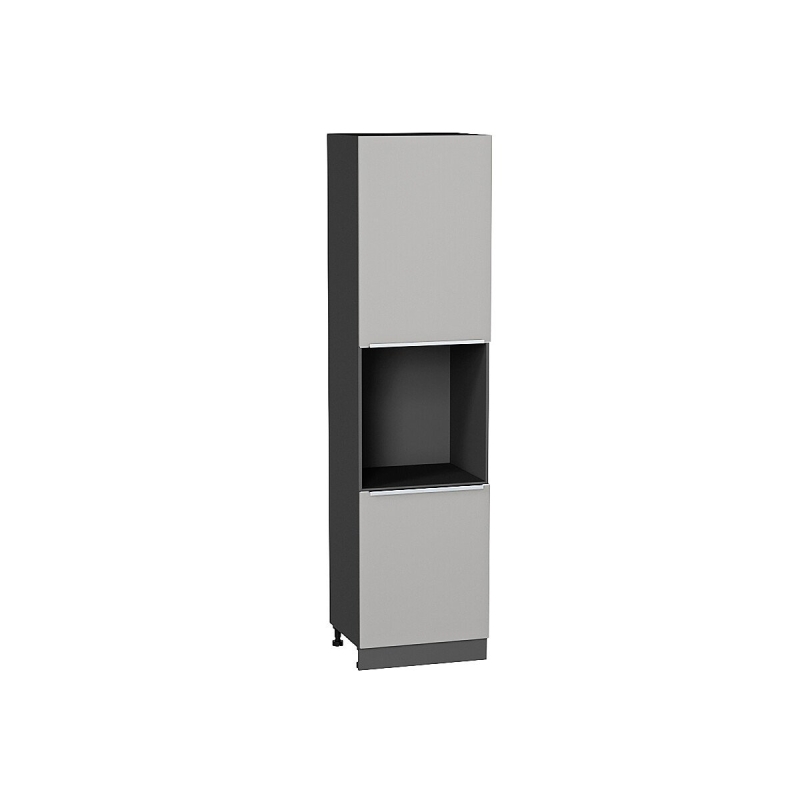 Шкаф пенал с 2-мя дверцами под технику Фьюжн