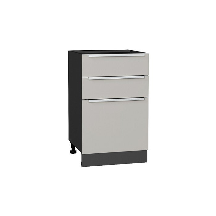 Шкаф нижний с 3-мя ящиками Фьюжн