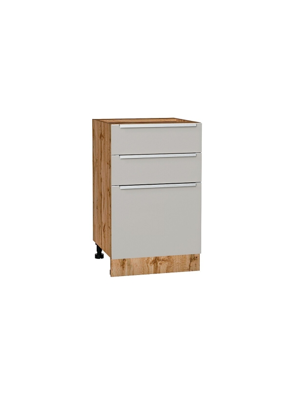 Шкаф нижний с 3-мя ящиками Фьюжн