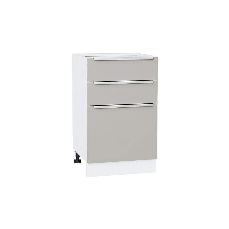 Шкаф нижний с 3-мя ящиками Фьюжн