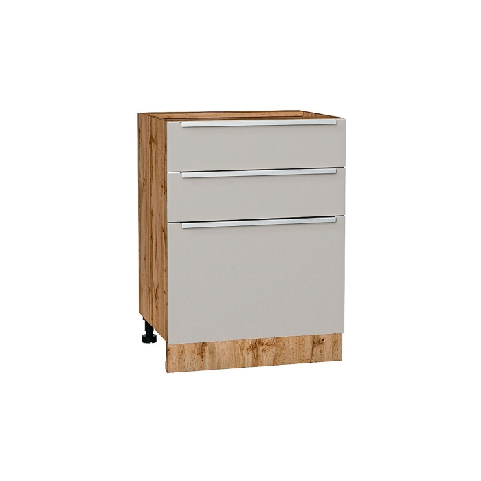 Шкаф нижний с 3-мя ящиками Фьюжн