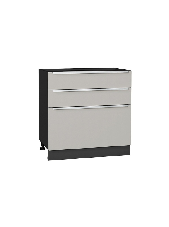 Шкаф нижний с 3-мя ящиками Фьюжн