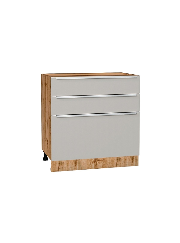 Шкаф нижний с 3-мя ящиками Фьюжн
