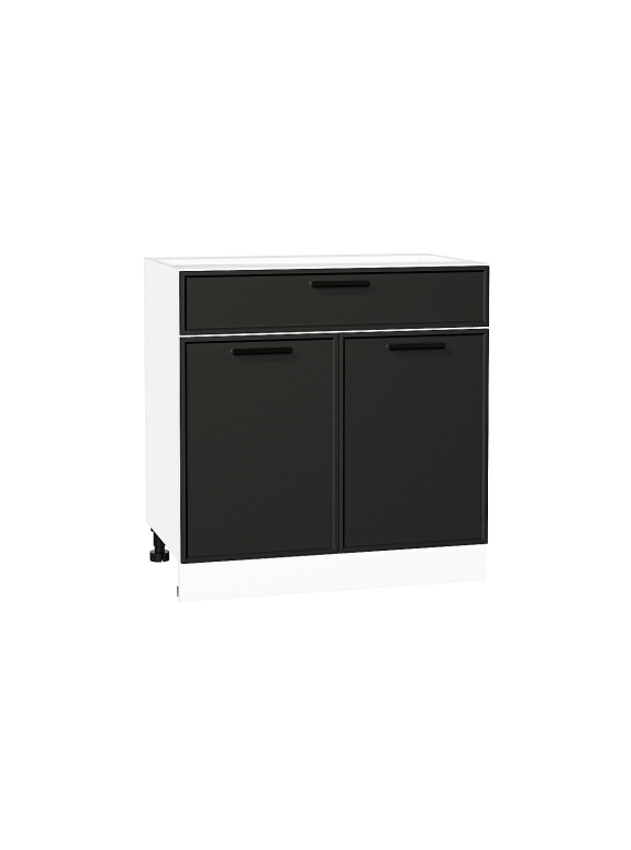 Шкаф нижний с 2-мя дверцами и ящиком Фрейм