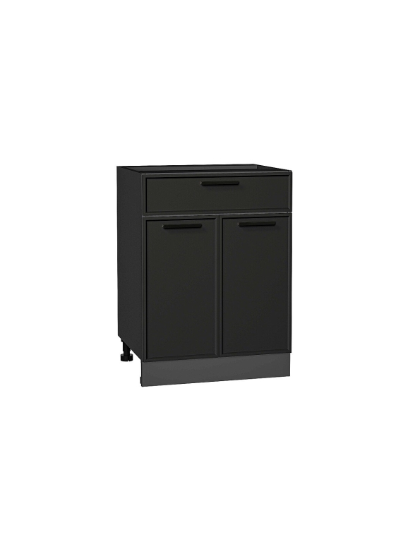 Шкаф нижний с 2-мя дверцами и ящиком Фрейм