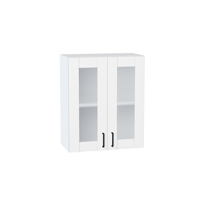 Шкаф верхний с 2-мя остекленными дверцами Лофт