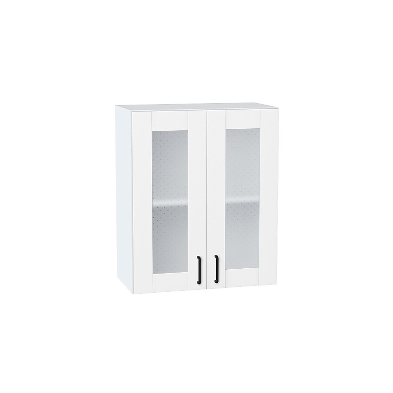 Шкаф верхний с 2-мя остекленными дверцами Лофт