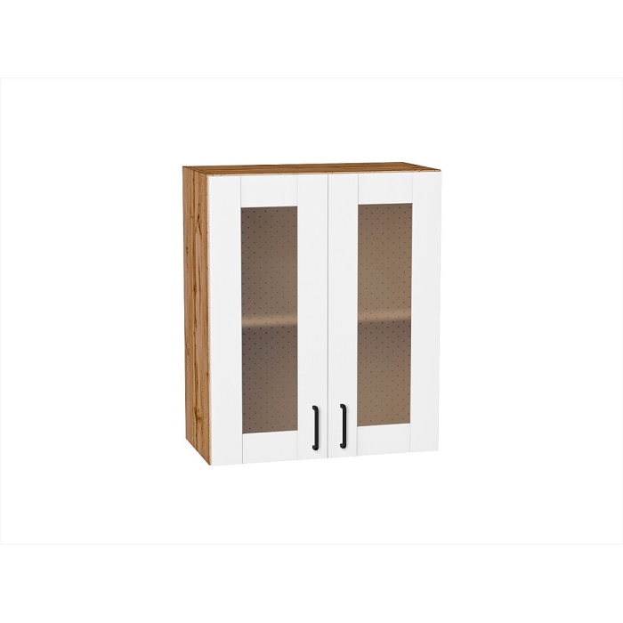 Шкаф верхний с 2-мя остекленными дверцами Лофт