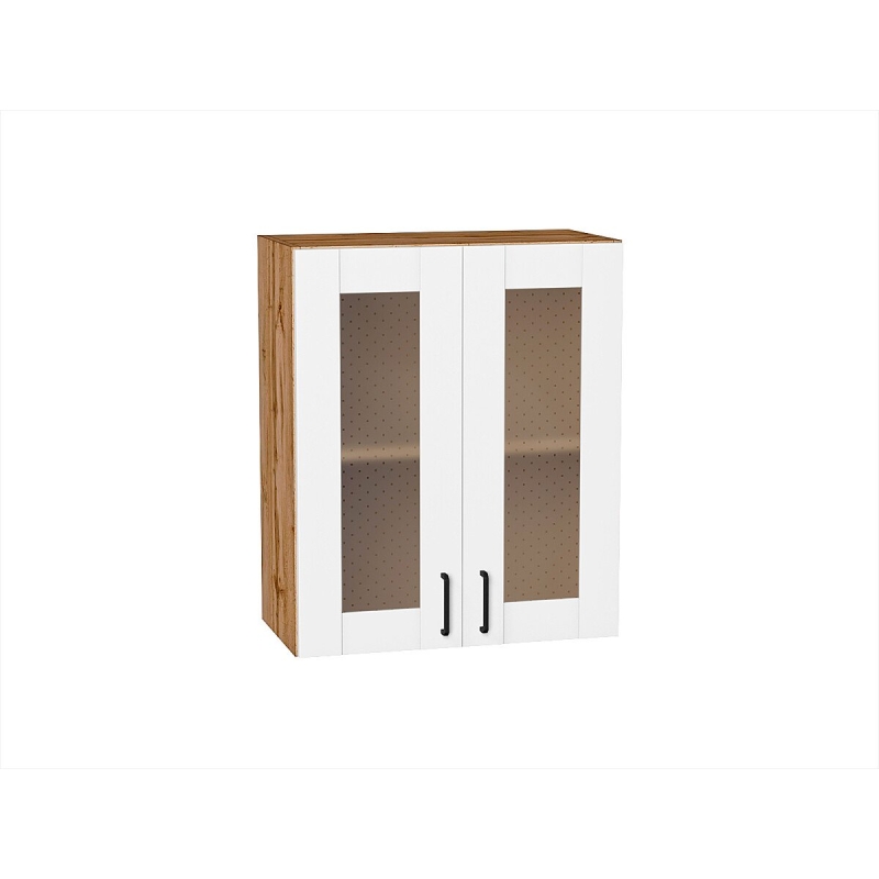 Шкаф верхний с 2-мя остекленными дверцами Лофт