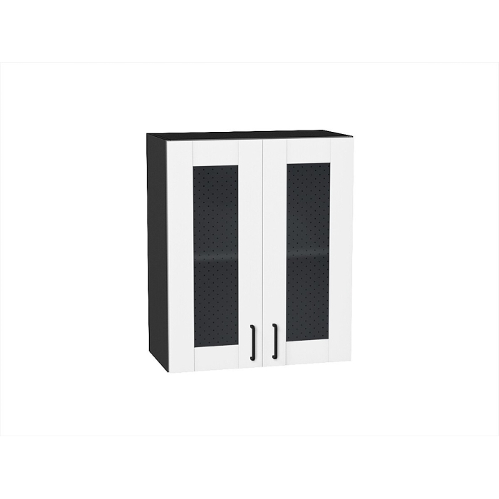 Шкаф верхний с 2-мя остекленными дверцами Лофт