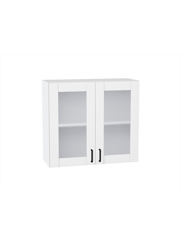 Шкаф верхний с 2-мя остекленными дверцами Лофт