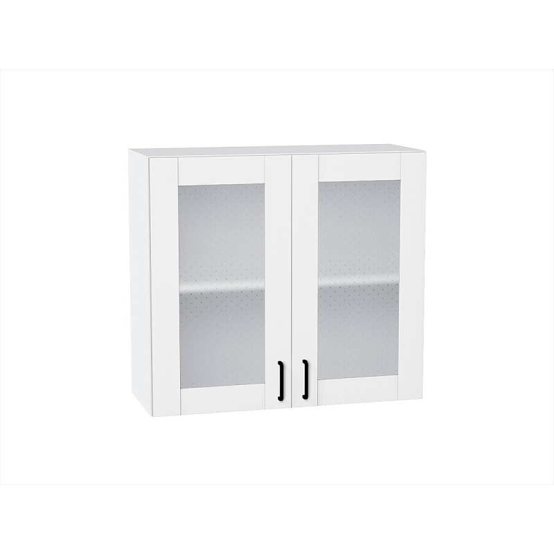 Шкаф верхний с 2-мя остекленными дверцами Лофт