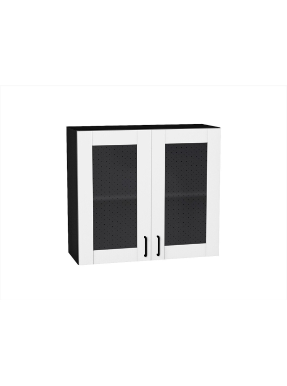 Шкаф верхний с 2-мя остекленными дверцами Лофт