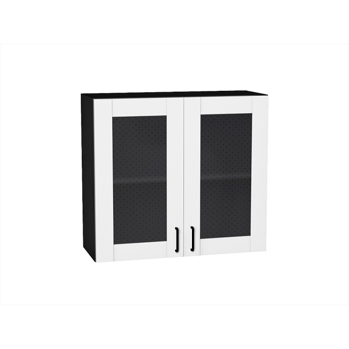 Шкаф верхний с 2-мя остекленными дверцами Лофт