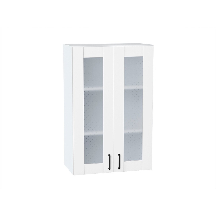 Шкаф верхний с 2-мя остекленными дверцами Лофт