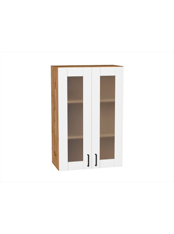 Шкаф верхний с 2-мя остекленными дверцами Лофт