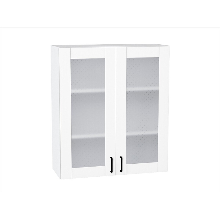 Шкаф верхний с 2-мя остекленными дверцами Лофт