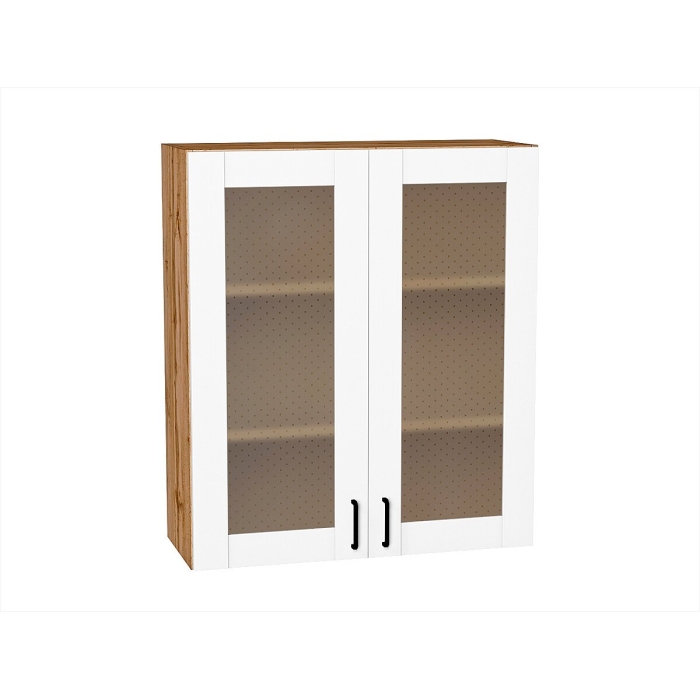 Шкаф верхний с 2-мя остекленными дверцами Лофт