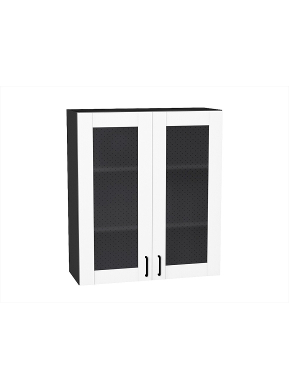 Шкаф верхний с 2-мя остекленными дверцами Лофт