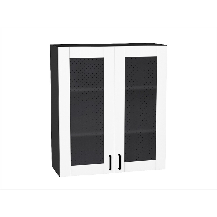 Шкаф верхний с 2-мя остекленными дверцами Лофт