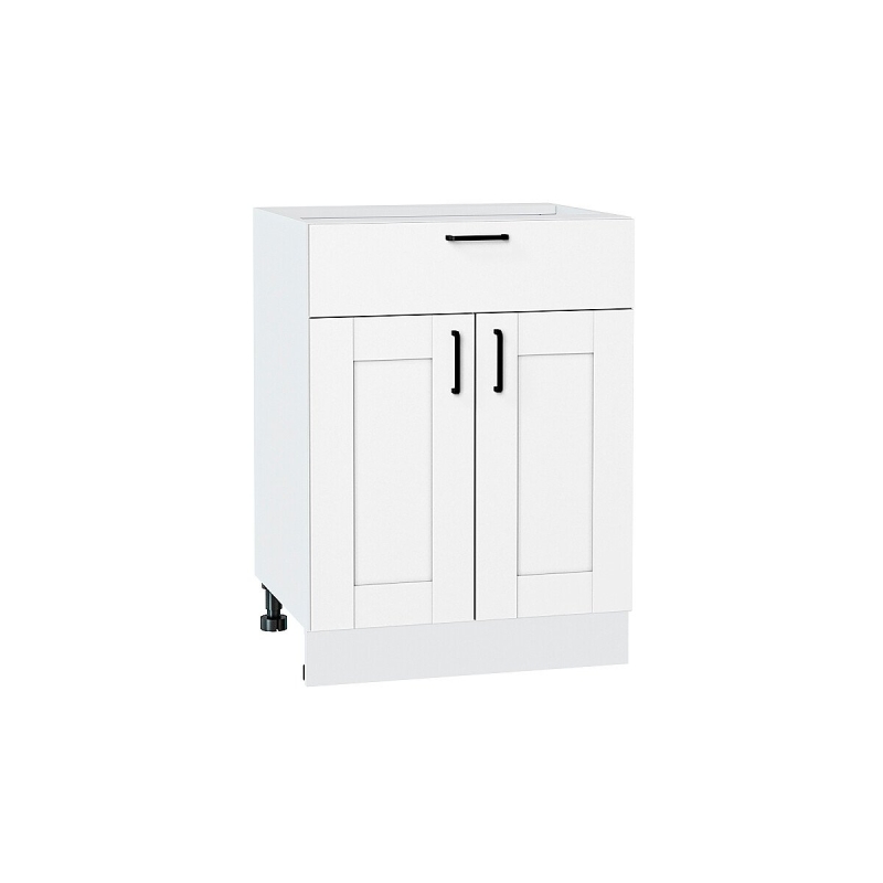 Шкаф нижний с 2-мя дверцами и ящиком Лофт