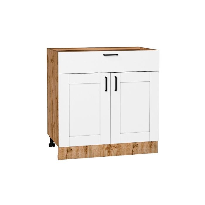 Шкаф нижний с 2-мя дверцами и ящиком Лофт