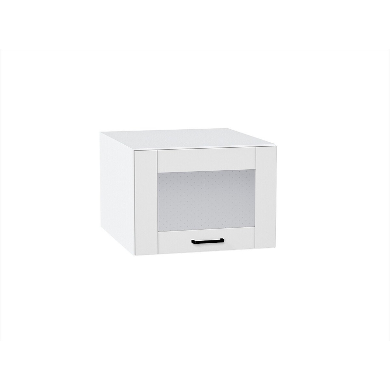 Шкаф верхний горизонтальный остекленный глубокий Лофт