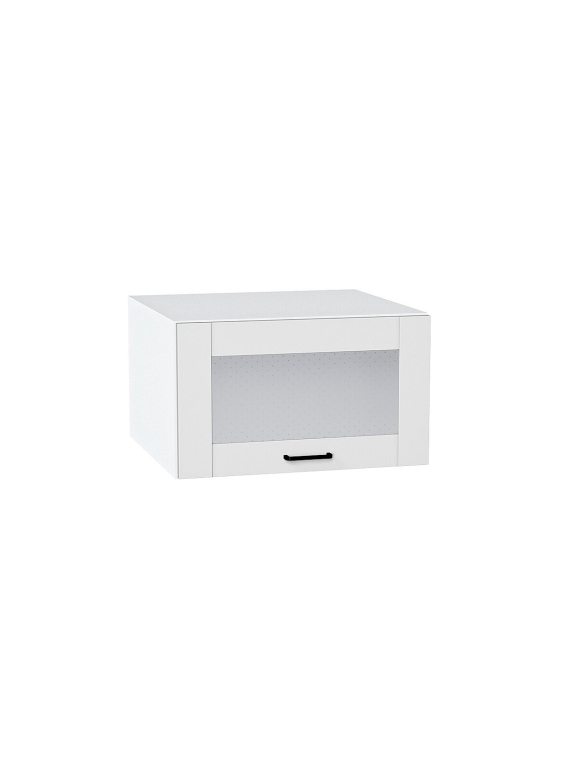 Шкаф верхний горизонтальный остекленный глубокий Лофт