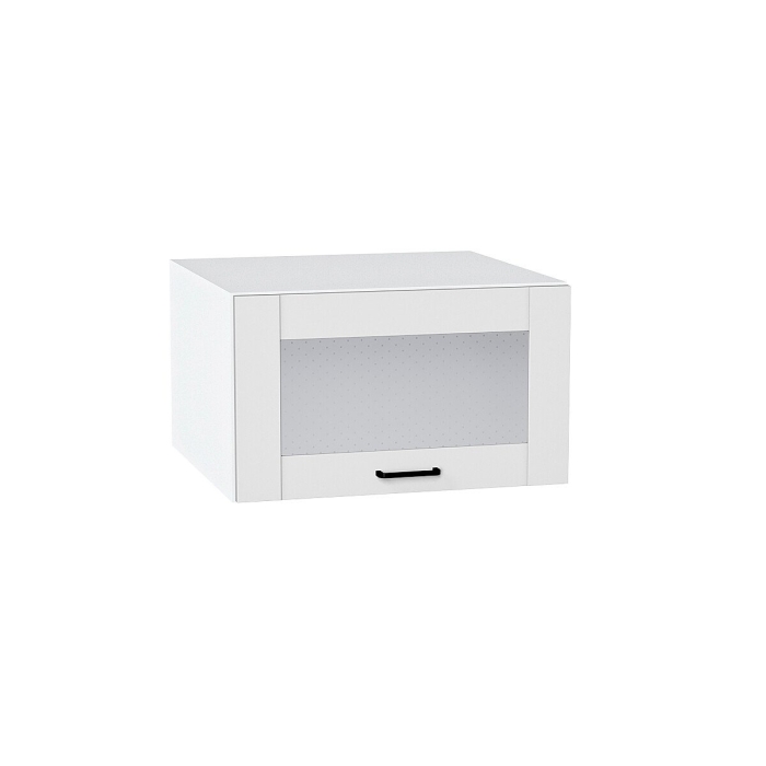 Шкаф верхний горизонтальный остекленный глубокий Лофт