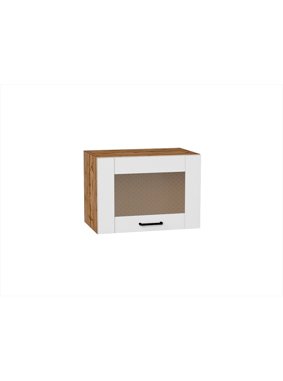 Шкаф верхний горизонтальный остекленный Лофт