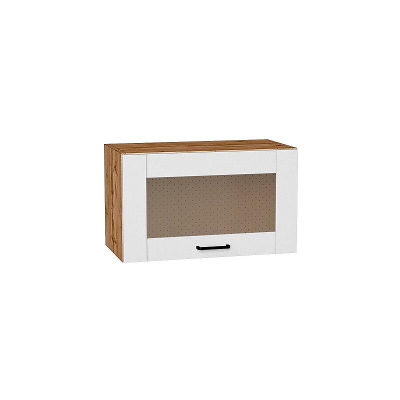 Шкаф верхний горизонтальный остекленный Лофт