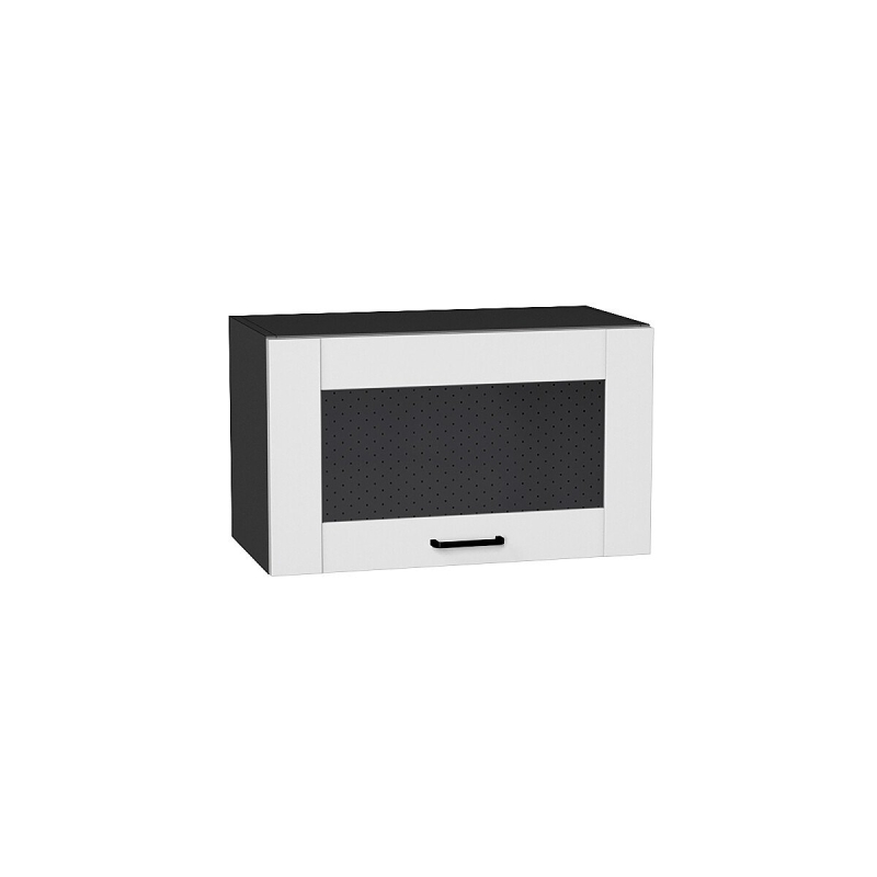 Шкаф верхний горизонтальный остекленный Лофт