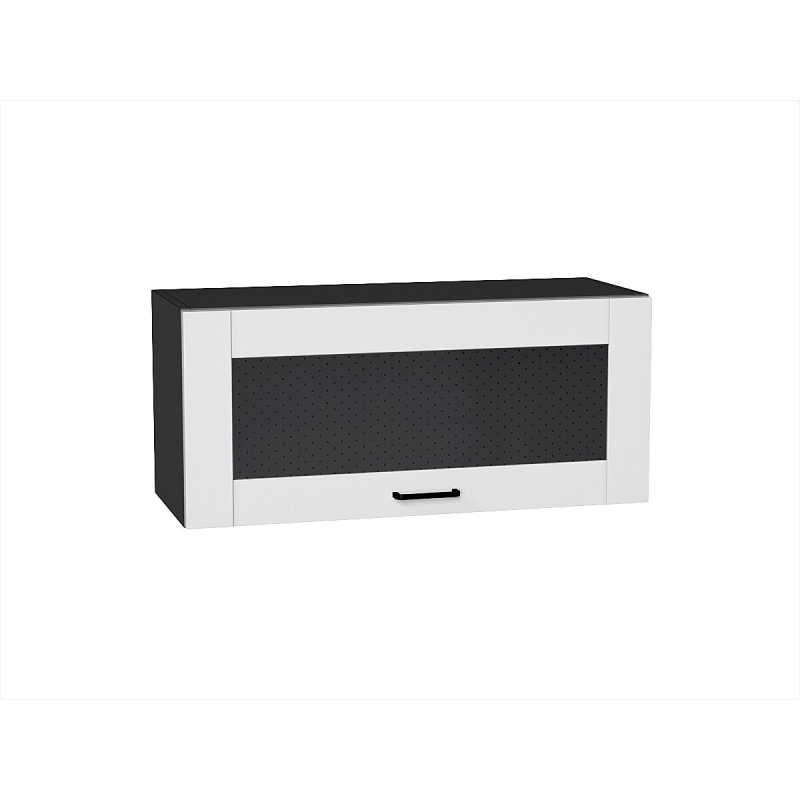 Шкаф верхний горизонтальный остекленный Лофт