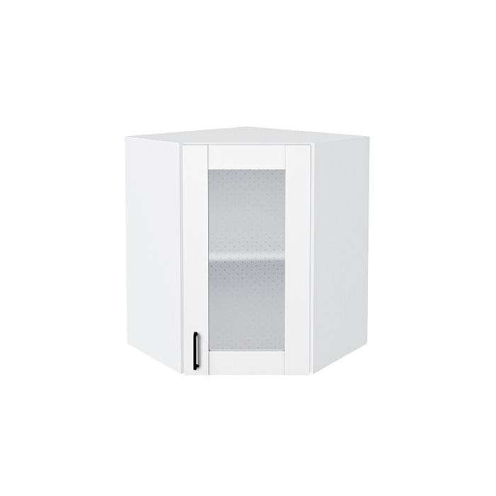 Шкаф верхний угловой остекленный Лофт