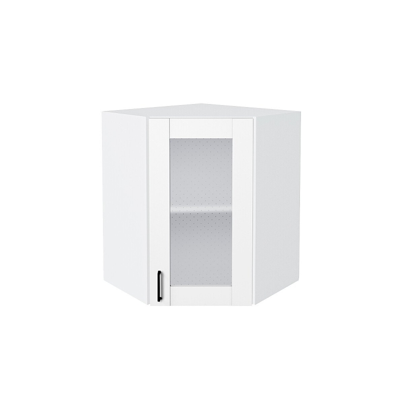 Шкаф верхний угловой остекленный Лофт