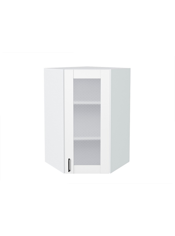 Шкаф верхний угловой остекленный Лофт