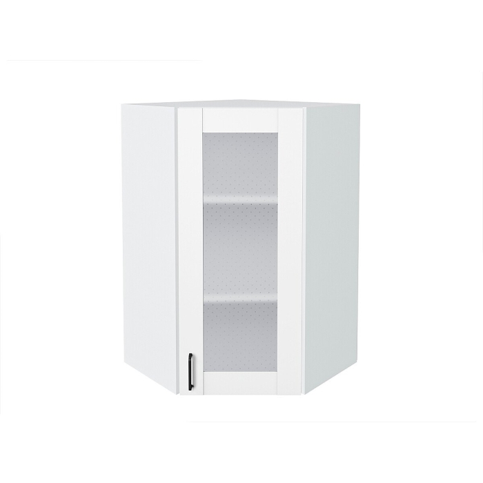 Шкаф верхний угловой остекленный Лофт