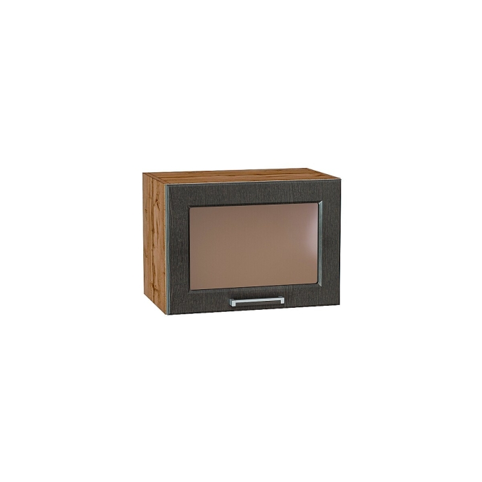 Шкаф верхний горизонтальный остекленный Прага