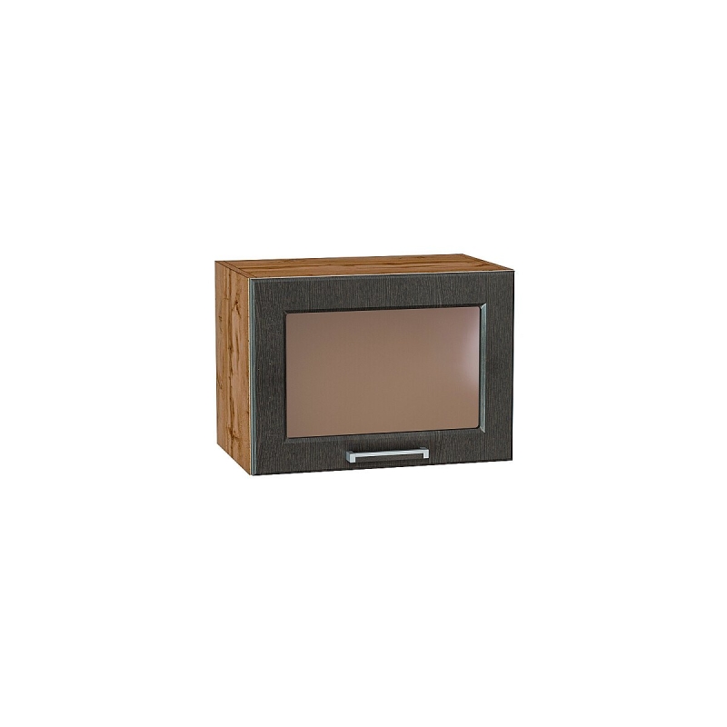 Шкаф верхний горизонтальный остекленный Прага