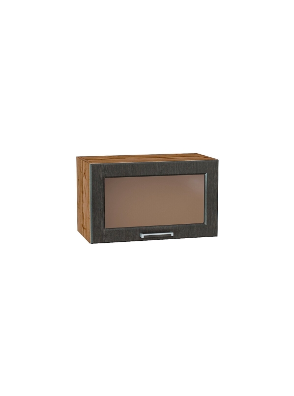 Шкаф верхний горизонтальный остекленный Прага