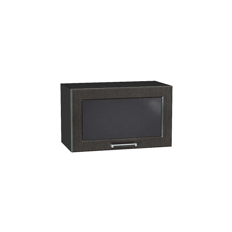 Шкаф верхний горизонтальный остекленный Прага