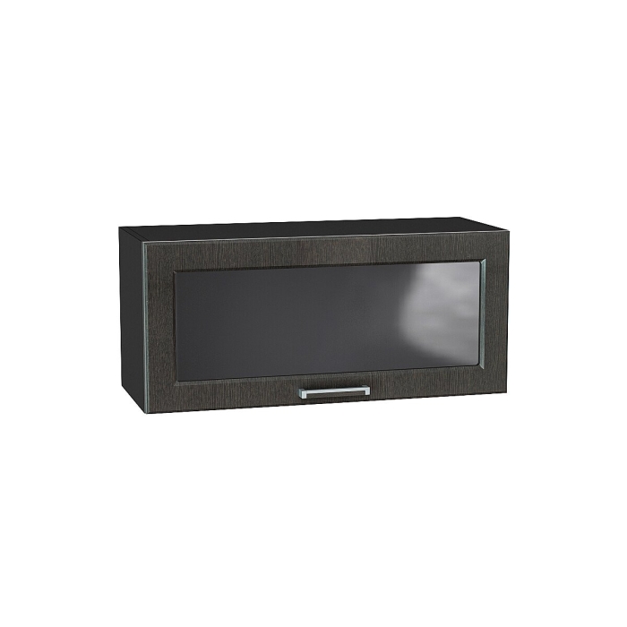 Шкаф верхний горизонтальный остекленный Прага