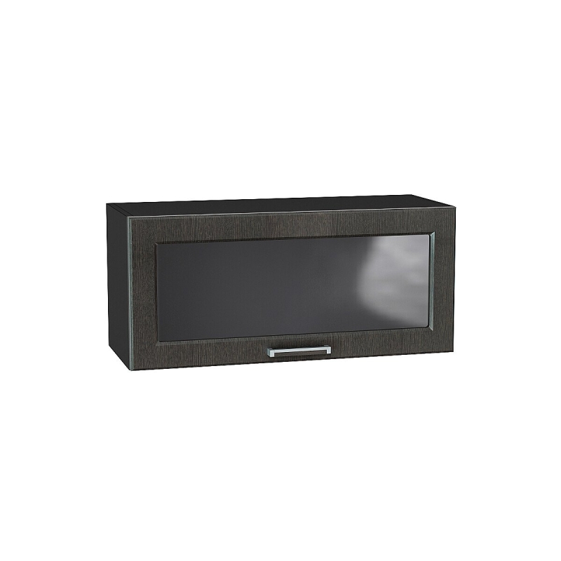 Шкаф верхний горизонтальный остекленный Прага