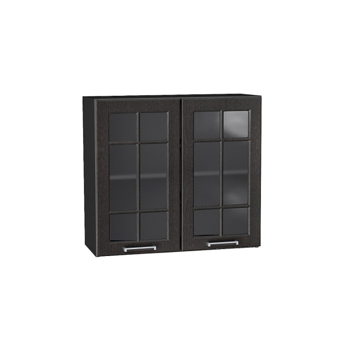 Шкаф верхний с 2-мя остекленными дверцами Прага