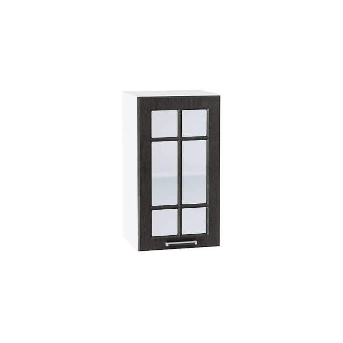 Шкаф верхний с 1-ой остекленной дверцей Прага