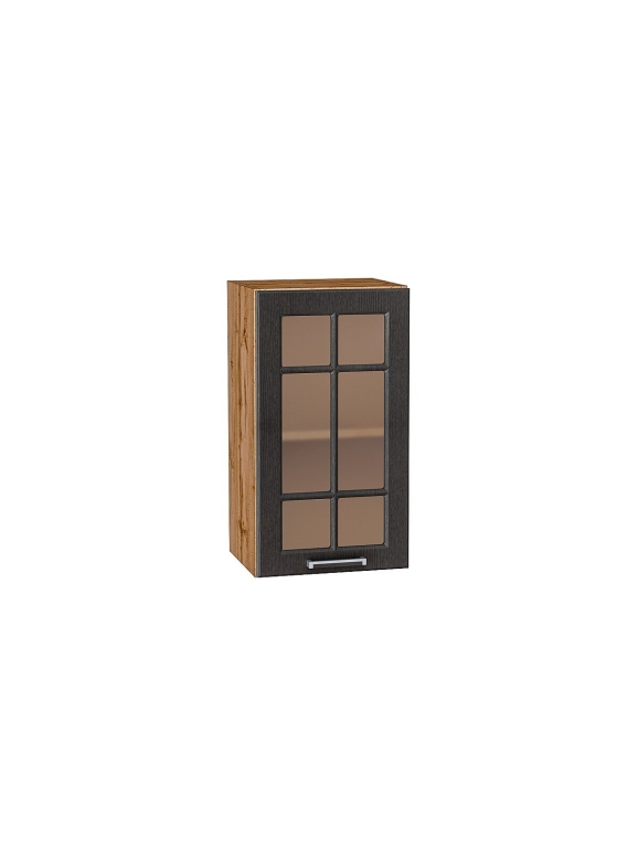 Шкаф верхний с 1-ой остекленной дверцей Прага