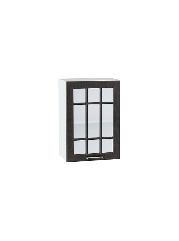 Шкаф верхний с 1-ой остекленной дверцей Прага